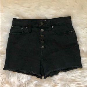 Madewell Button-up shorts